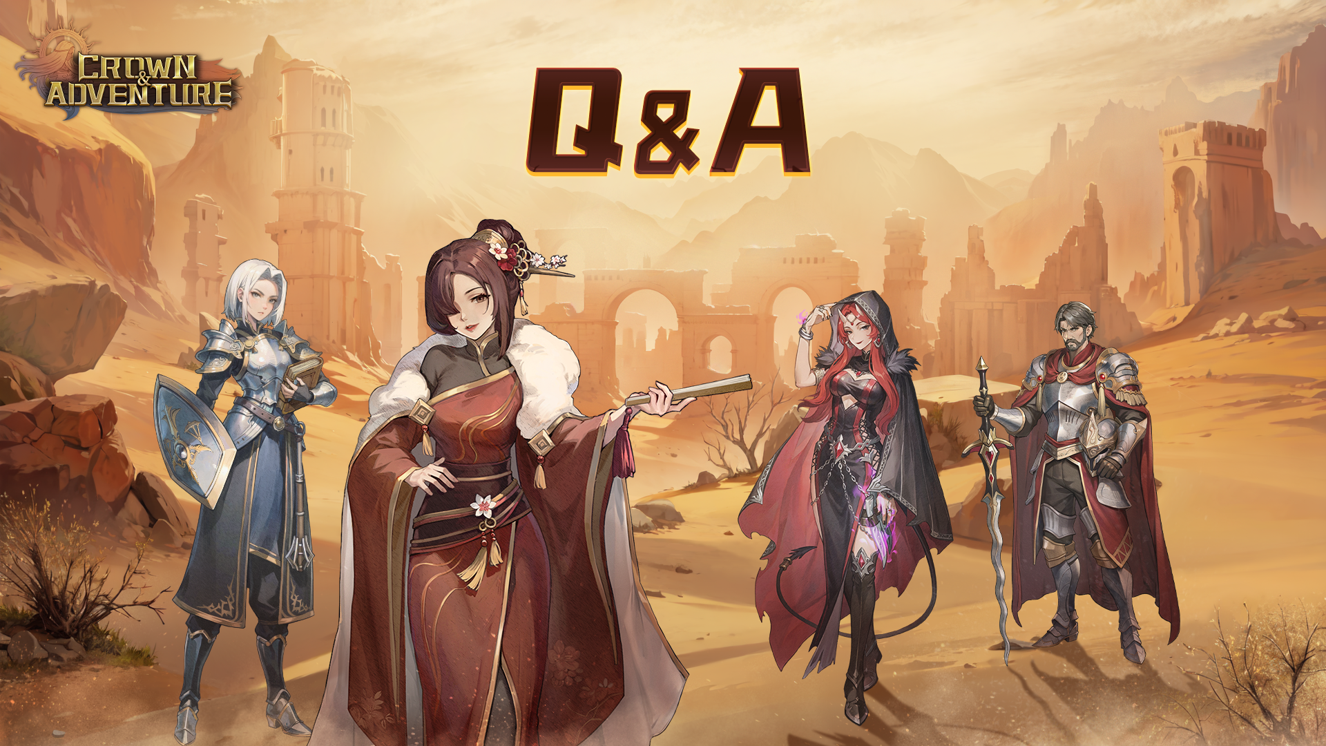 Crown and adventure fantasy rpg