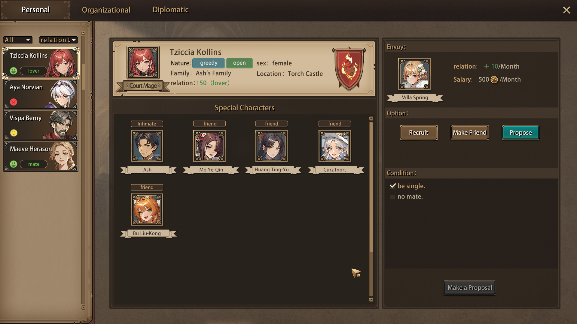crown and adventur develop relationship hero